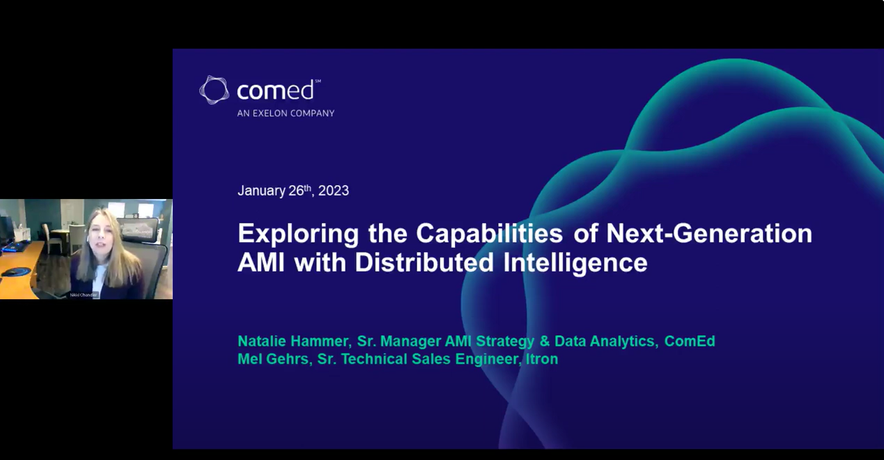 Webinar to explore capabilities of next-gen AMI with Distributed Intelligence